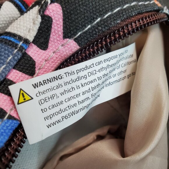 Unionbay Fanny Pack UNICORN Black Pink Rainbow Union Bay Fannie Bag Zip Adjustab - Picture 11 of 13